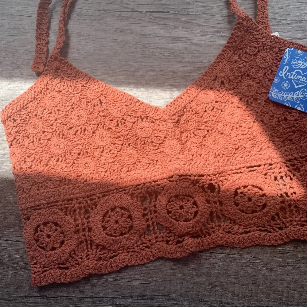 Free People Sydney Crochet Bralette - Picture 6 of 8